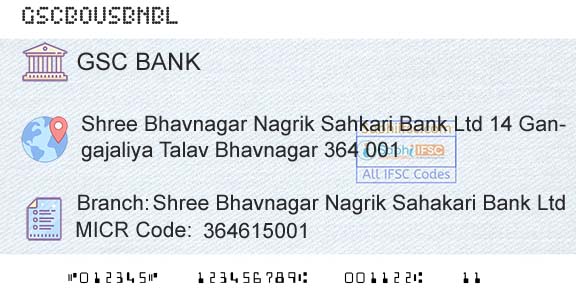 The Gujarat State Cooperative Bank Limited Shree Bhavnagar Nagrik Sahakari Bank LtdBranch 