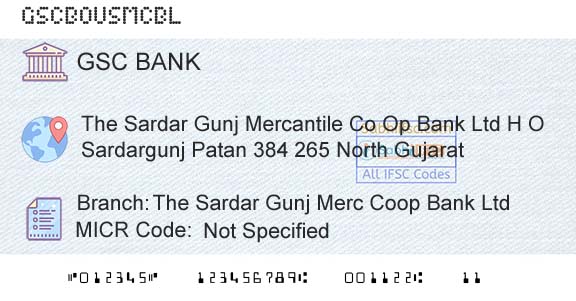 The Gujarat State Cooperative Bank Limited The Sardar Gunj Merc Coop Bank LtdBranch 