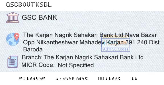 The Gujarat State Cooperative Bank Limited The Karjan Nagrik Sahakari Bank LtdBranch 