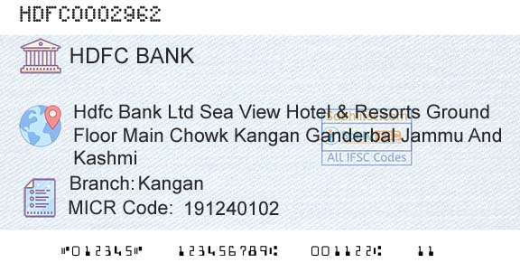 Hdfc Bank KanganBranch 