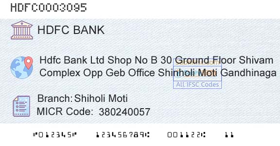Hdfc Bank Shiholi MotiBranch 