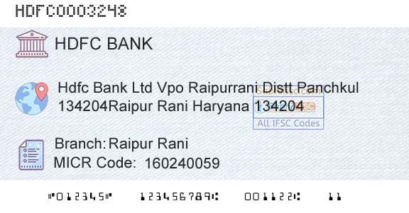 Hdfc Bank Raipur RaniBranch 