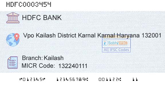 Hdfc Bank KailashBranch 