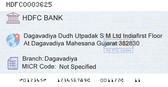 Hdfc Bank DagavadiyaBranch 
