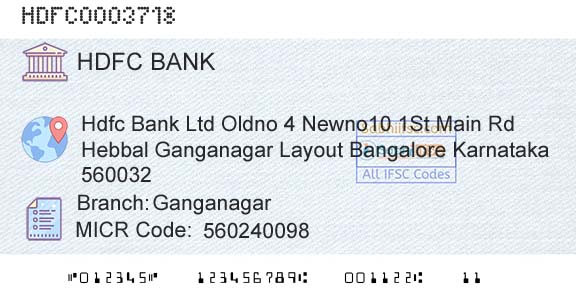 Hdfc Bank GanganagarBranch 