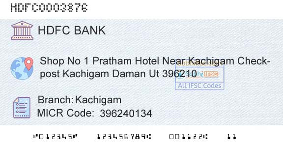 Hdfc Bank KachigamBranch 