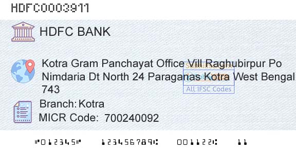 Hdfc Bank KotraBranch 
