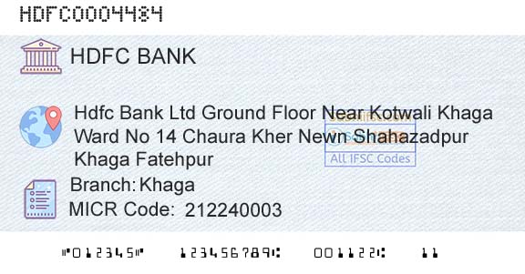 Hdfc Bank KhagaBranch 