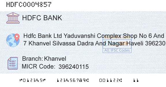 Hdfc Bank KhanvelBranch 