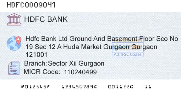 Hdfc Bank Sector Xii GurgaonBranch 