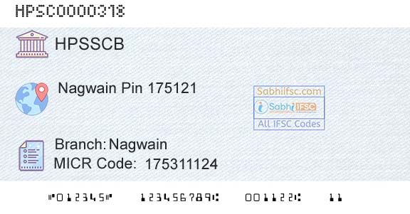 Himachal Pradesh State Cooperative Bank Ltd NagwainBranch 