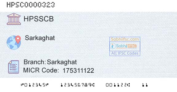 Himachal Pradesh State Cooperative Bank Ltd SarkaghatBranch 