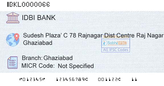 Idbi Bank GhaziabadBranch 