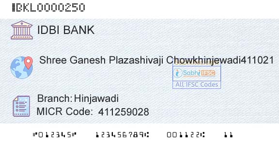 Idbi Bank HinjawadiBranch 