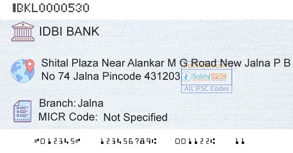 Idbi Bank JalnaBranch 
