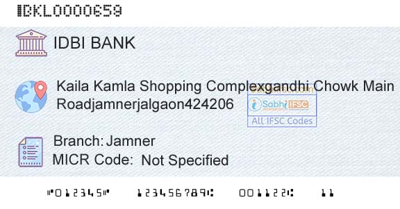 Idbi Bank JamnerBranch 