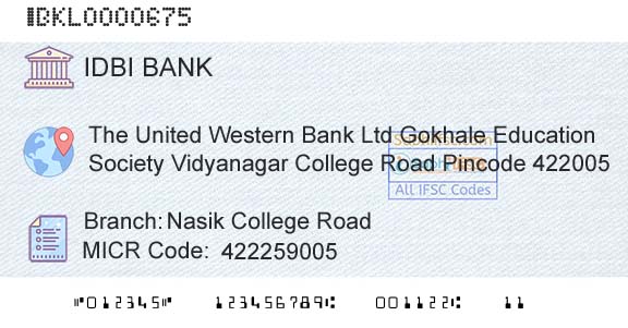 Idbi Bank Nasik College RoadBranch 