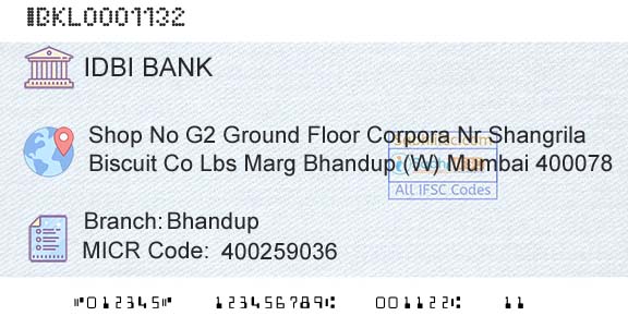 Idbi Bank BhandupBranch 