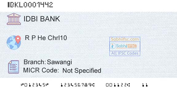 Idbi Bank SawangiBranch 