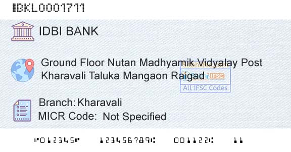 Idbi Bank KharavaliBranch 