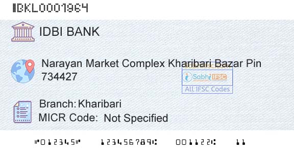 Idbi Bank KharibariBranch 