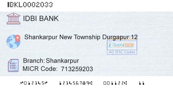 Idbi Bank ShankarpurBranch 