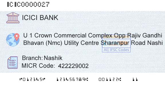 Icici Bank Limited NashikBranch 