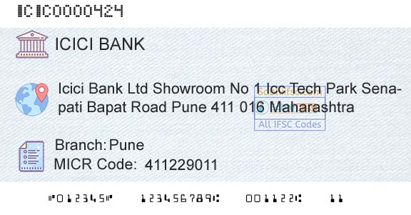 Icici Bank Limited PuneBranch 