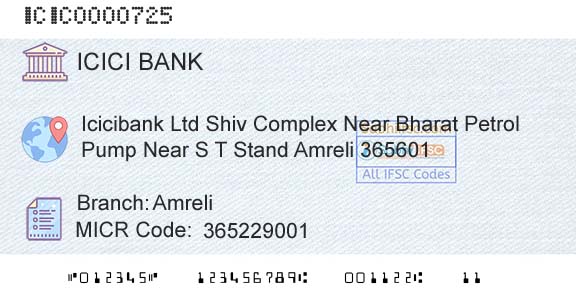 Icici Bank Limited AmreliBranch 