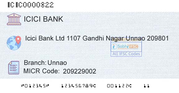Icici Bank Limited UnnaoBranch 