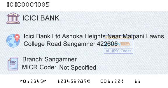 Icici Bank Limited SangamnerBranch 