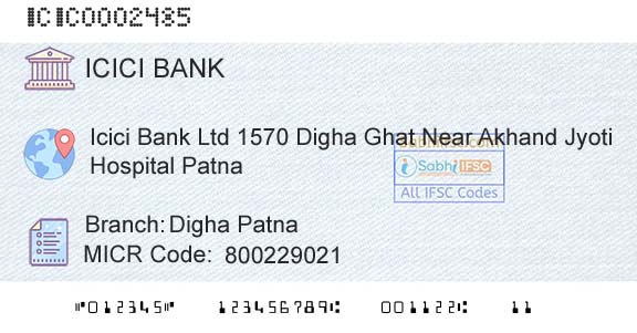 Icici Bank Limited Digha PatnaBranch 