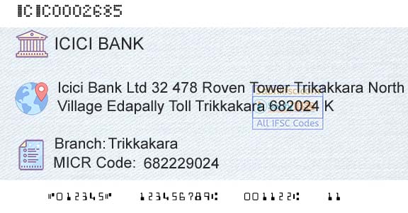 Icici Bank Limited TrikkakaraBranch 
