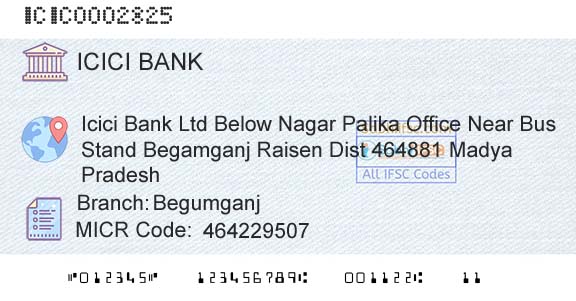 Icici Bank Limited BegumganjBranch 