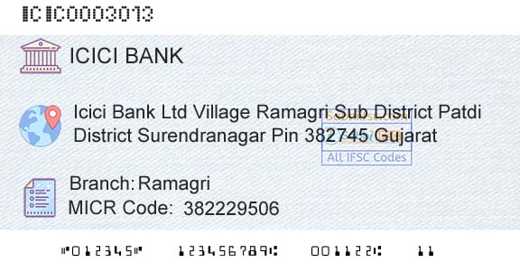 Icici Bank Limited RamagriBranch 