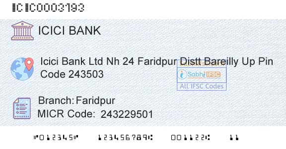 Icici Bank Limited FaridpurBranch 