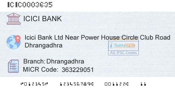 Icici Bank Limited DhrangadhraBranch 