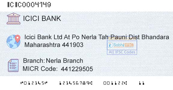 Icici Bank Limited Nerla BranchBranch 