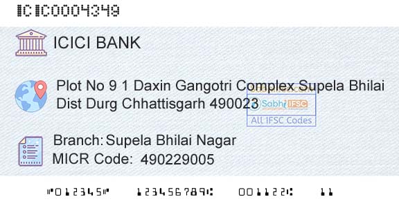 Icici Bank Limited Supela Bhilai NagarBranch 