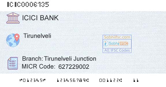 Icici Bank Limited Tirunelveli JunctionBranch 