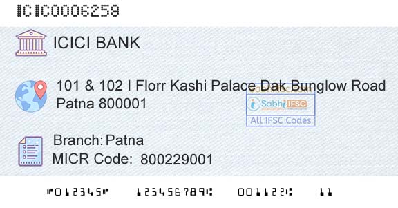 Icici Bank Limited PatnaBranch 
