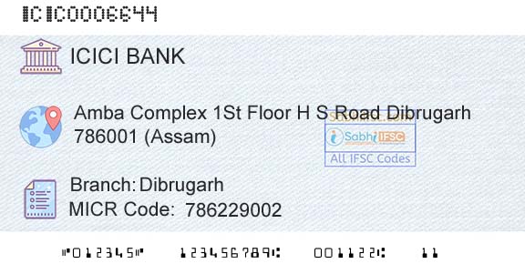 Icici Bank Limited DibrugarhBranch 