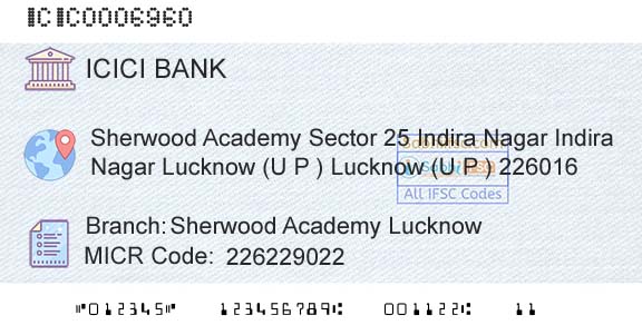 Icici Bank Limited Sherwood Academy LucknowBranch 