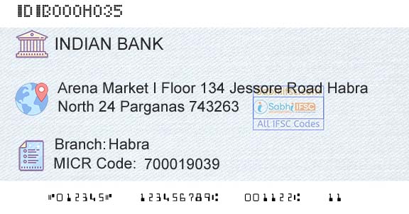 Indian Bank HabraBranch 