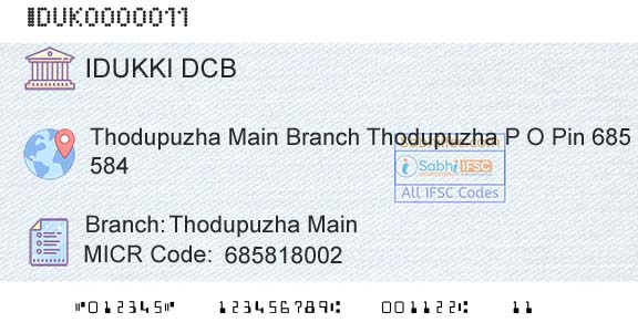 Idukki District Co Operative Bank Ltd Thodupuzha MainBranch 