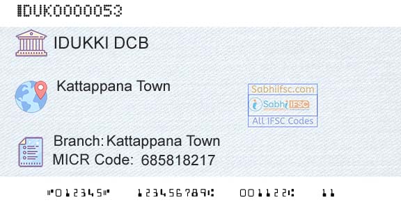 Idukki District Co Operative Bank Ltd Kattappana TownBranch 