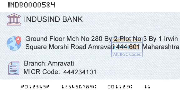 Indusind Bank AmravatiBranch 