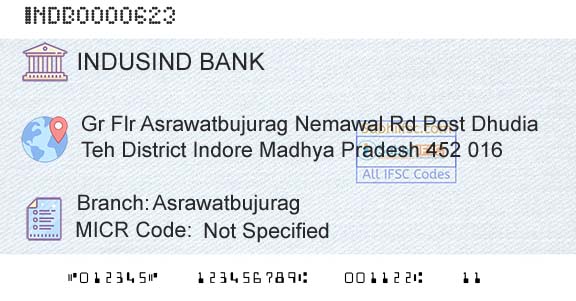 Indusind Bank AsrawatbujuragBranch 