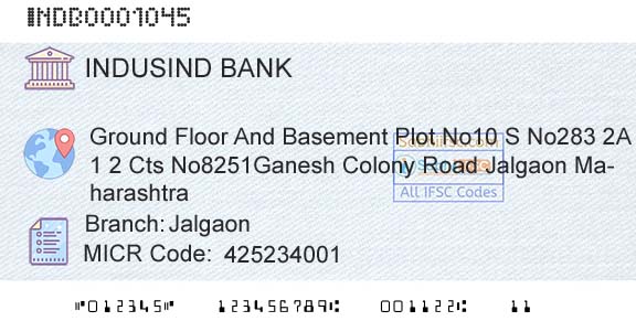 Indusind Bank JalgaonBranch 