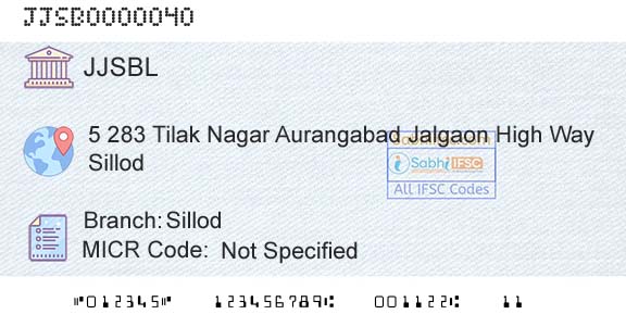 Jalgaon Janata Sahakari Bank Limited SillodBranch 